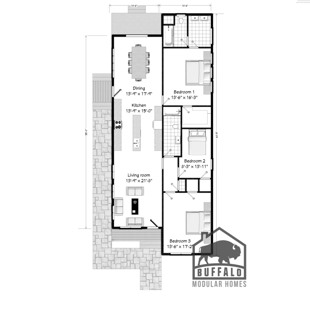 City Pod 1300 exterior