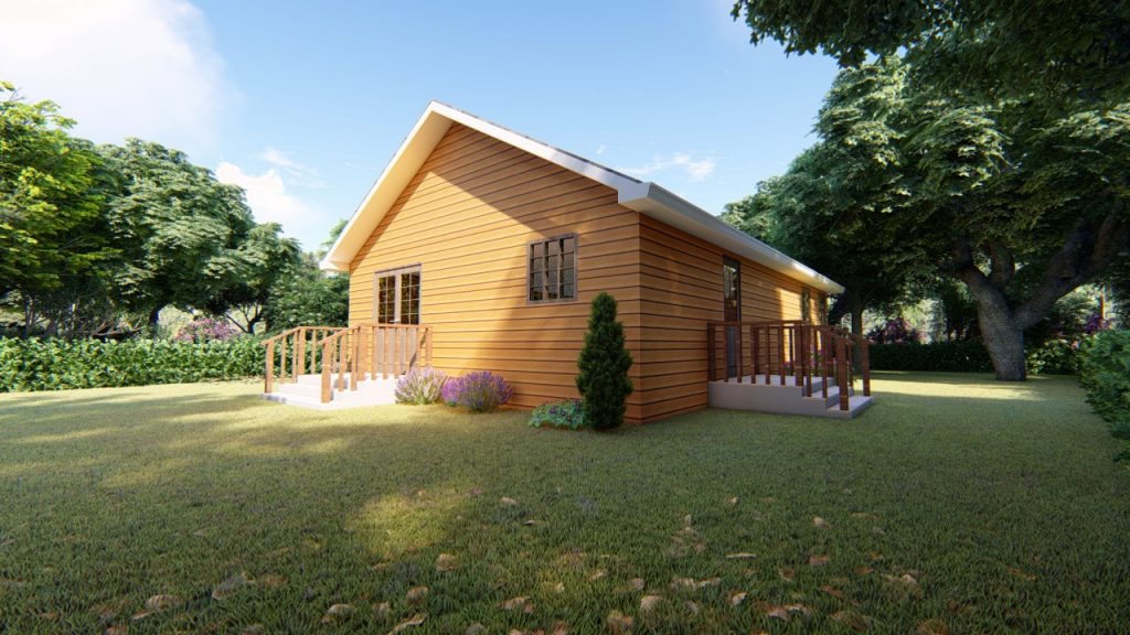 Rustic Cabin exterior
