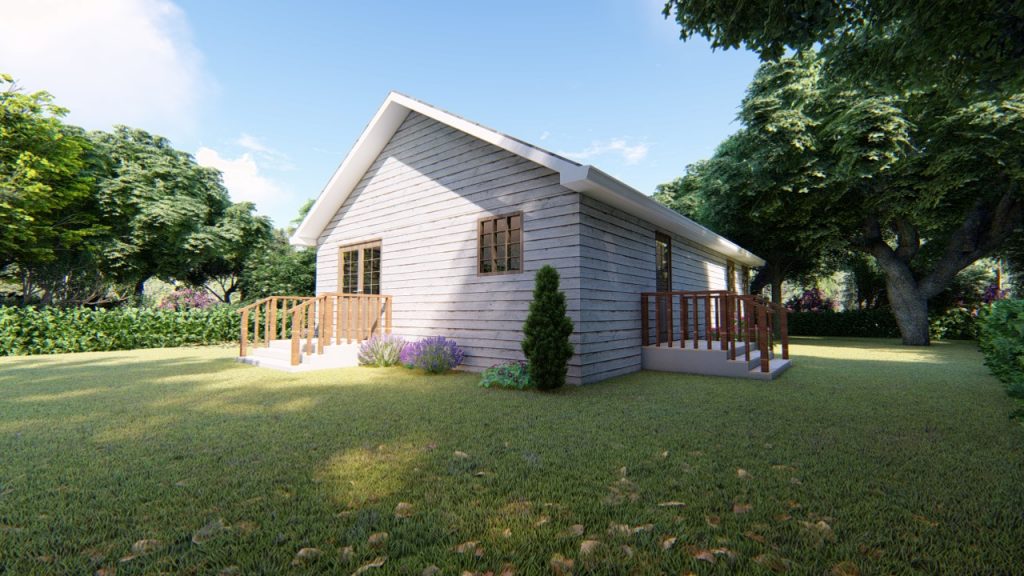 Rustic Cabin exterior