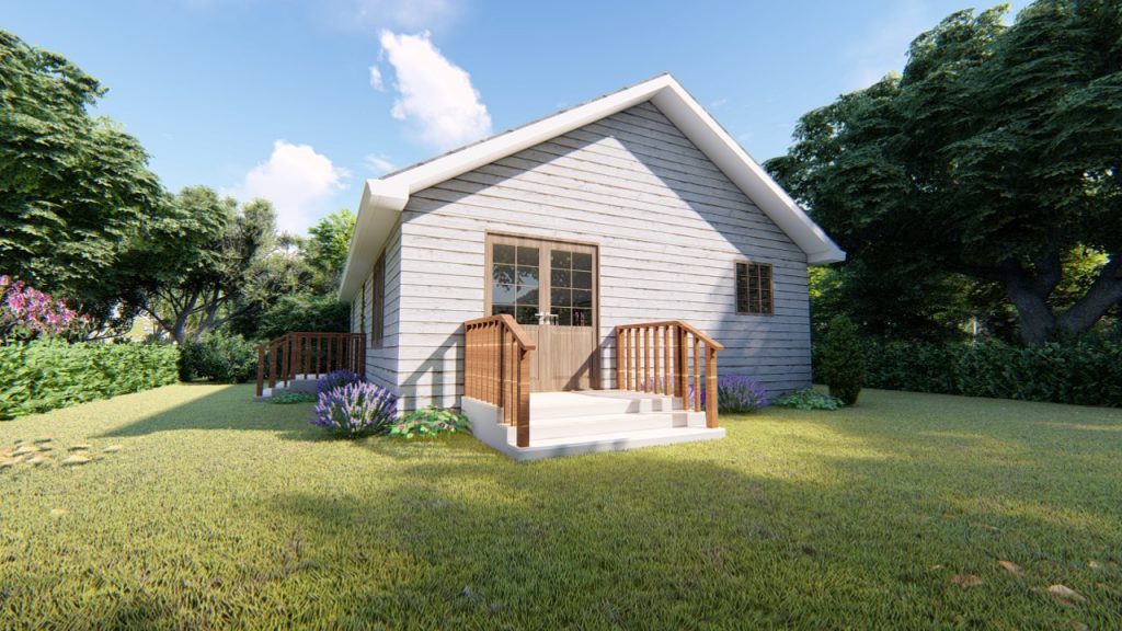 Rustic Cabin exterior
